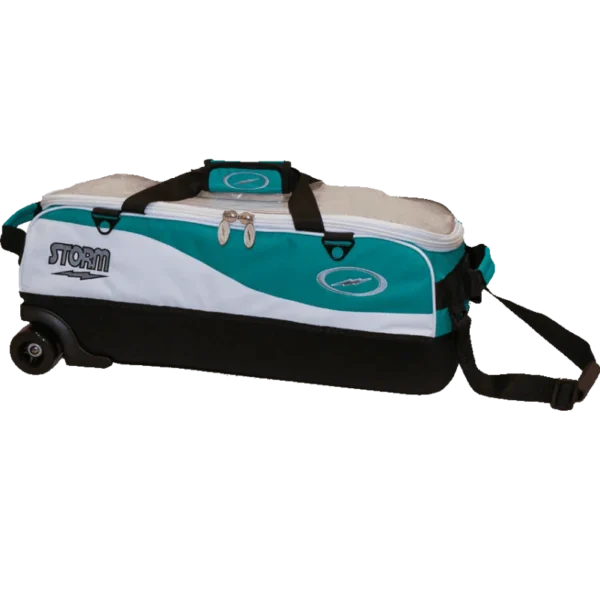 3 Ball Travel Tote Pro White/Teal